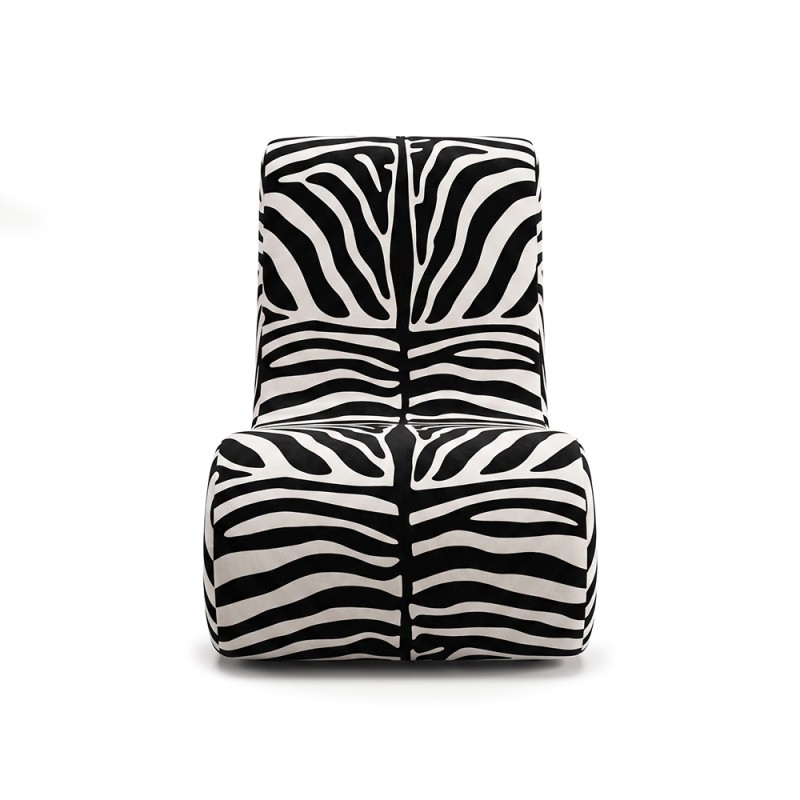 Armchair GES Print Zebra