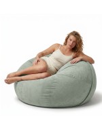 Soft pouf Cloud Small Velor Dark Green