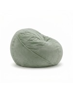 Soft pouf Cloud Small Velor Dark Green