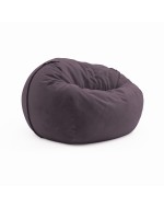 Сhair pouf for home Cloud Large Velor Dark Purple