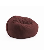Сhair pouf for home Cloud Large Velor Marsala