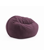 Frameless armchair (soft pouf) Cloud Medium Velor Magic Iris