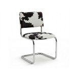 Chair LOOP Base 48x50 Print Cow