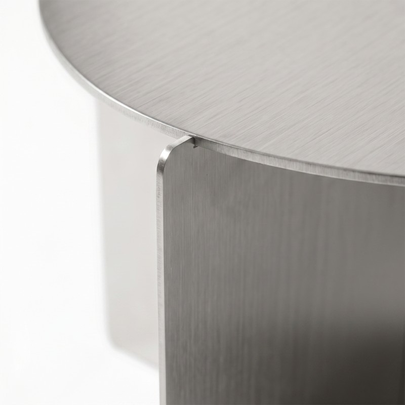 Metal coffee table Circle M