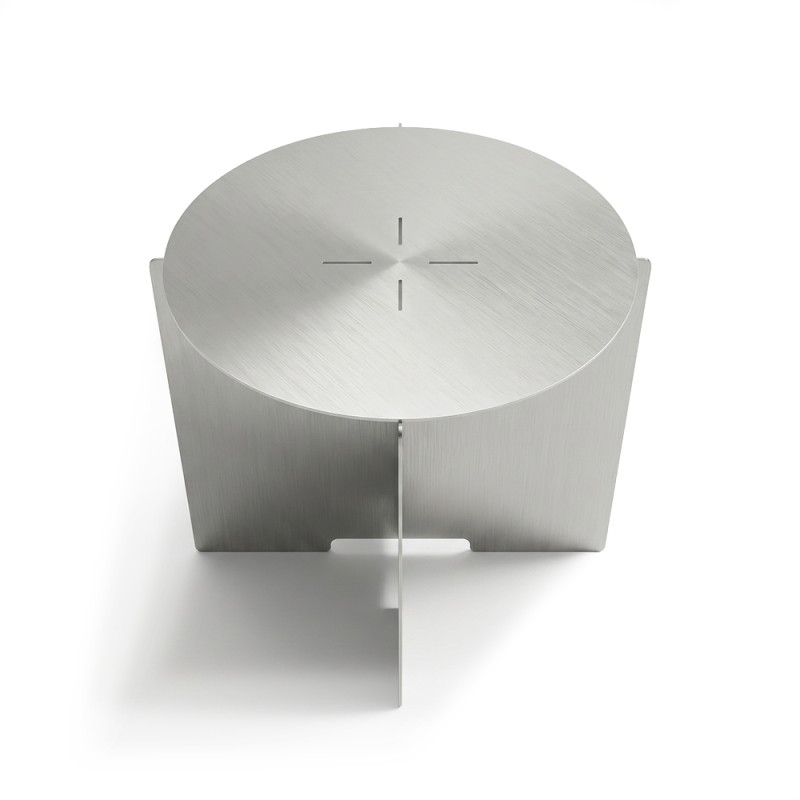 Metal coffee table Circle M