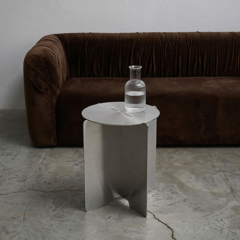 Metal coffee table Circle S