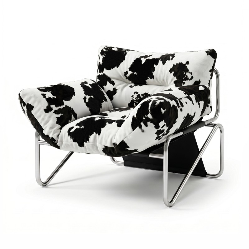 Armchair Niko Print Cow