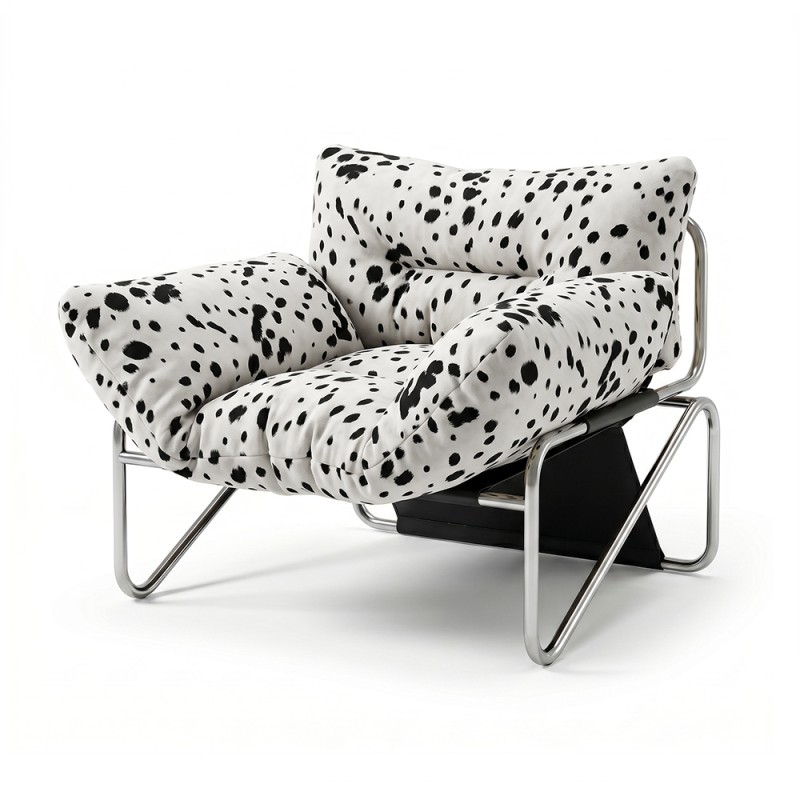 Armchair Niko Print Dalmatian