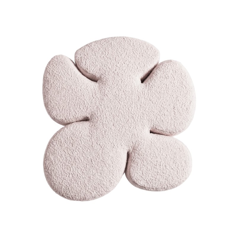 Designer pouf MAK BOUCLE PINK
