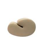 Designer pouf SHRIMP DIVA CAMEL