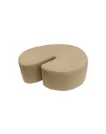 Designer pouf SHRIMP DIVA CAMEL