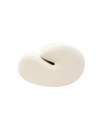Designer pouf SHRIMP DIVA CREAM
