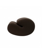Designer pouf SHRIMP DIVA ESPRESSO