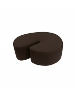 Designer pouf SHRIMP DIVA ESPRESSO
