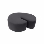 Designer pouf SHRIMP DIVA GREY