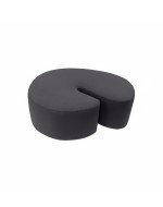 Designer pouf SHRIMP DIVA GREY