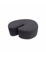 Designer pouf SHRIMP DIVA GREY