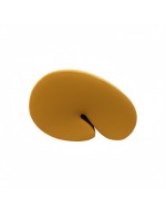 Designer pouf SHRIMP DIVA MUSTARD