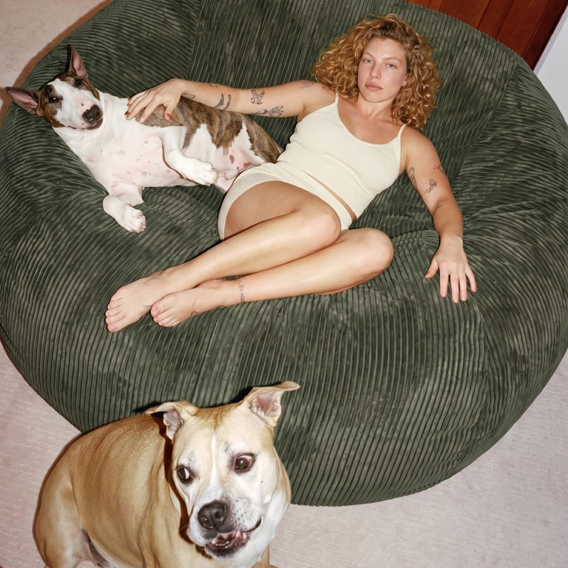 Сhair pouf for home Cloud Large Paul 11