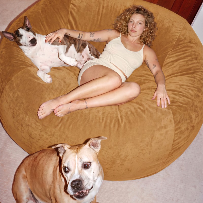 Сhair pouf for home Cloud Large Rene 10