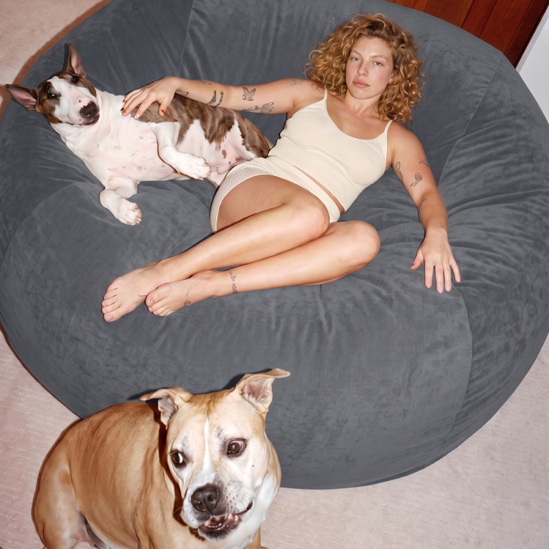 Сhair pouf for home Cloud Large Rene 24