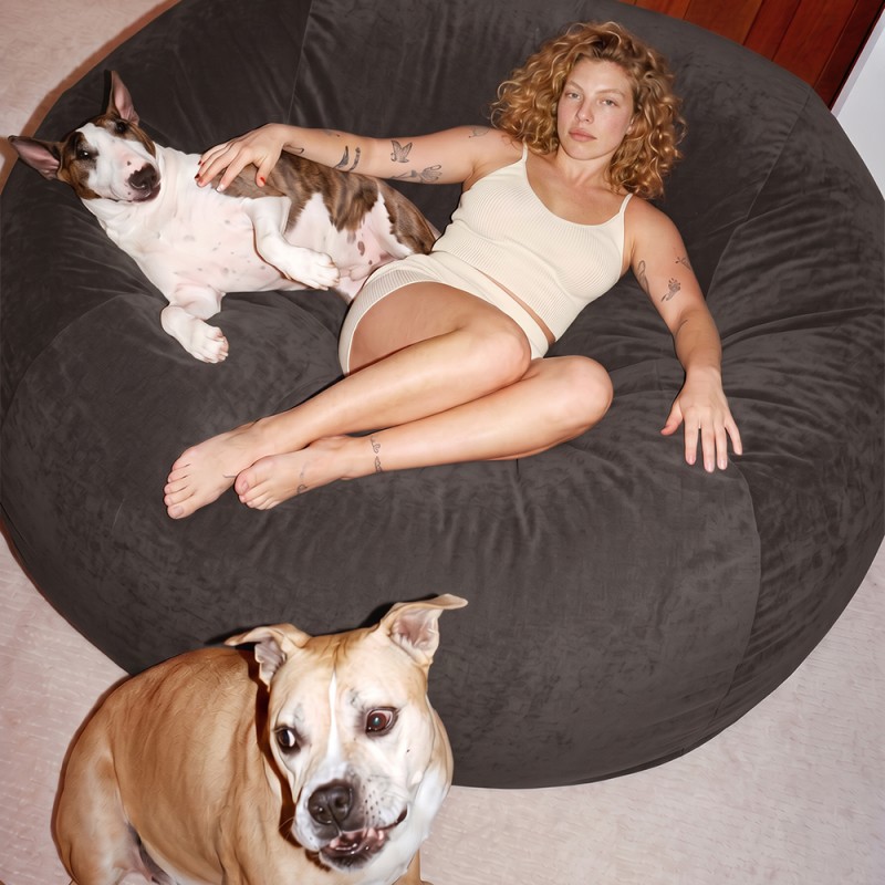 Сhair pouf for home Cloud Large Rene 5