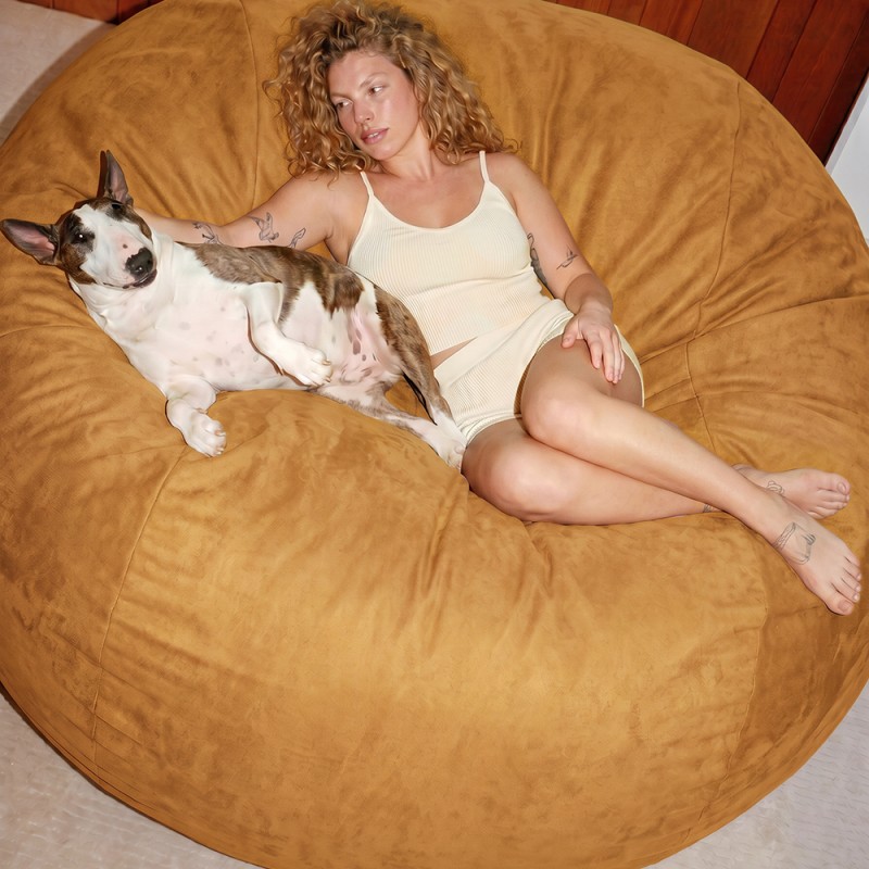Frameless armchair (soft pouf) Cloud Medium Rene 10