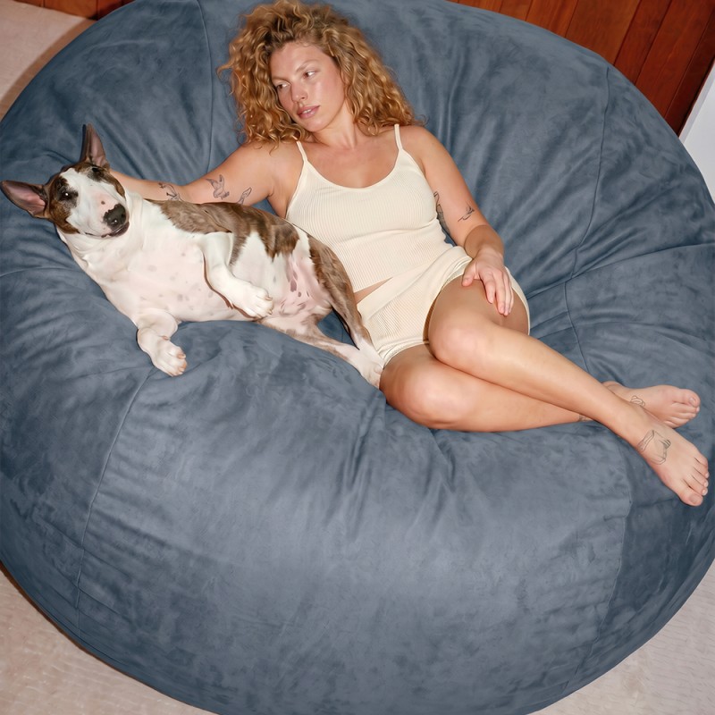 Frameless armchair (soft pouf) Cloud Medium Rene 11
