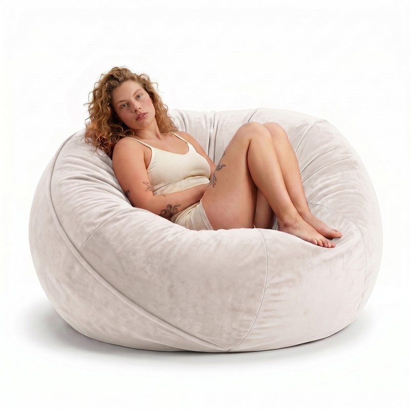 Frameless armchair (soft pouf) Cloud Medium Rene 2