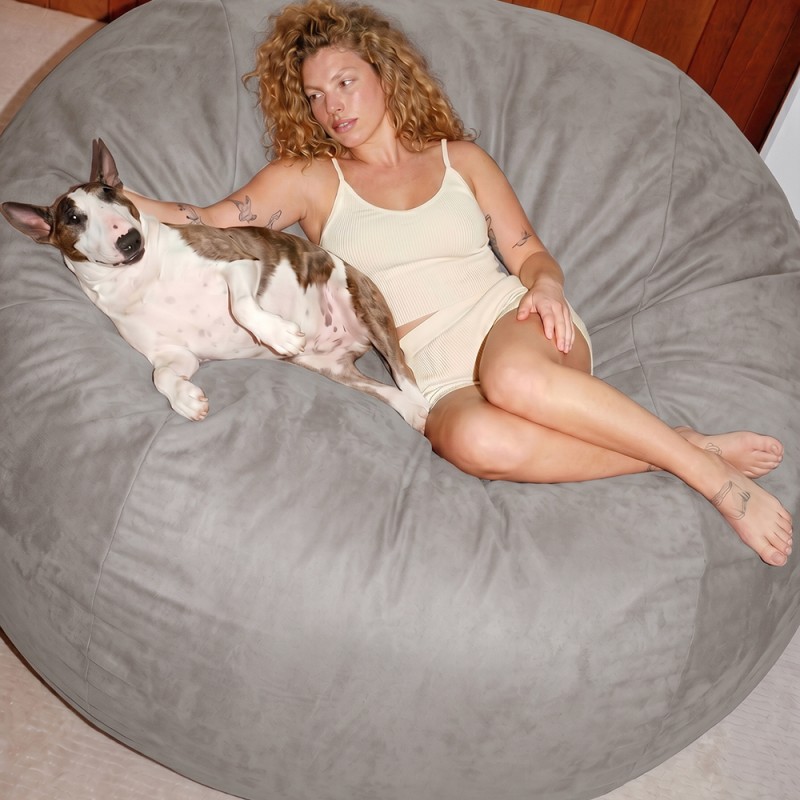 Frameless armchair (soft pouf) Cloud Medium Rene 21