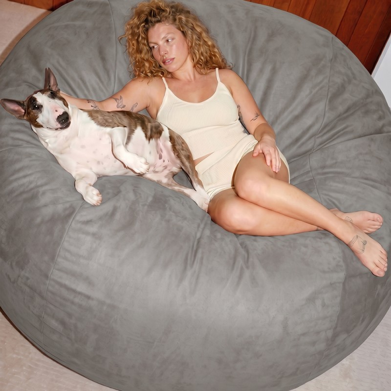 Frameless armchair (soft pouf) Cloud Medium Rene 22
