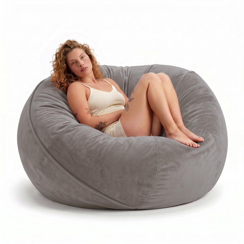 Frameless armchair (soft pouf) Cloud Medium Rene 4