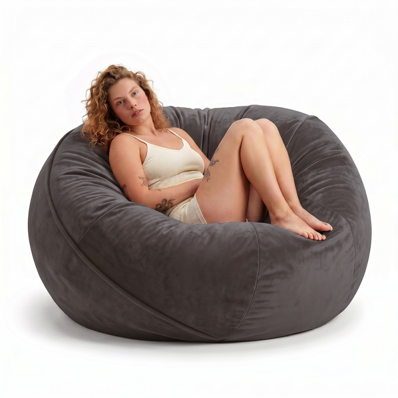 Frameless armchair (soft pouf) Cloud Medium Rene 5