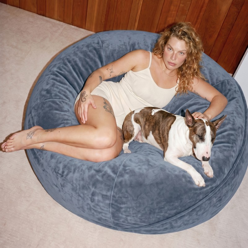 Soft pouf Cloud Small Rene 11