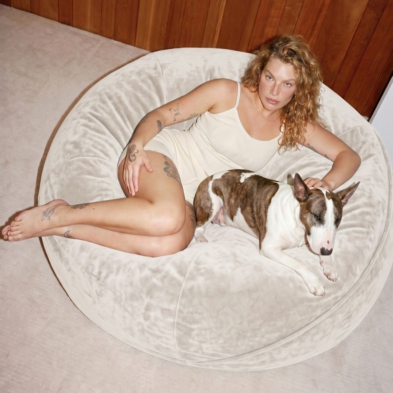 Soft pouf Cloud Small Rene 2