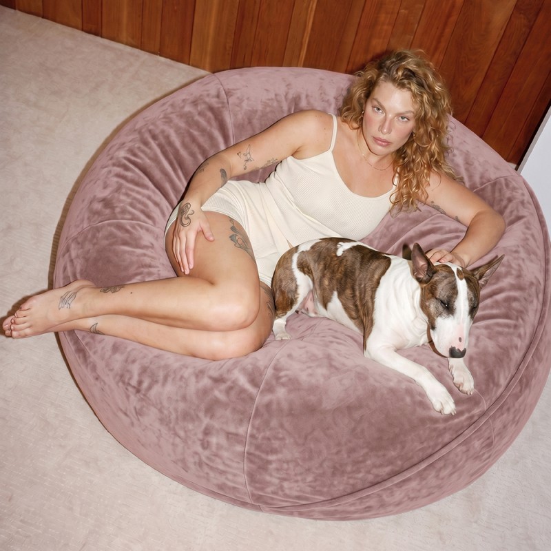 Soft pouf Cloud Small Rene 7