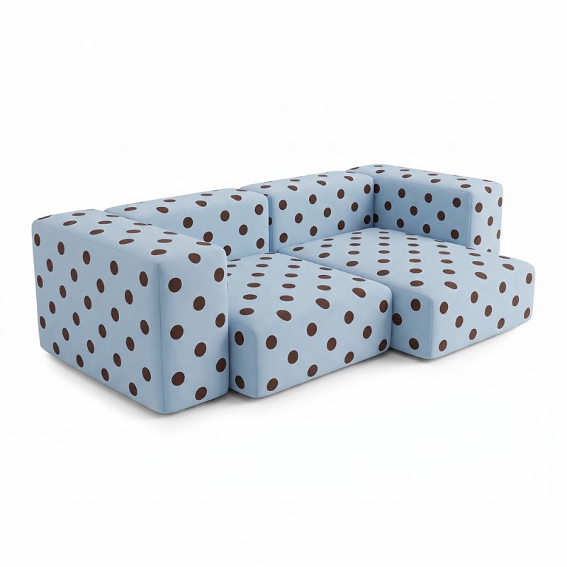 Sofa Noma Duo Dot Dot Blue