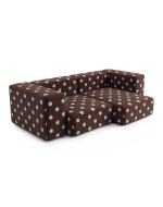 Sofa Noma Duo Dot Choco