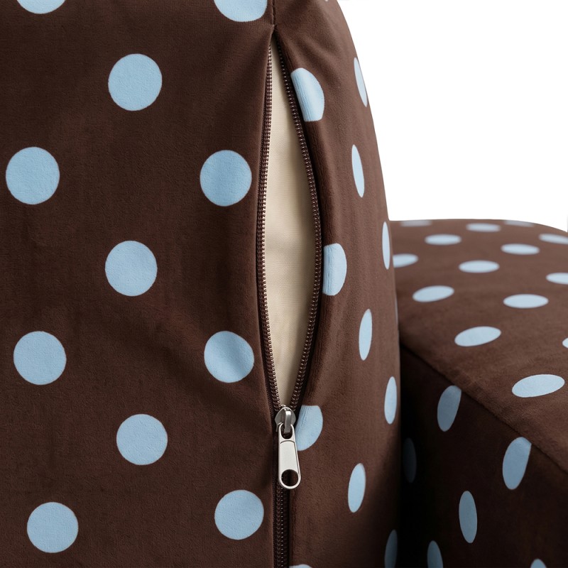 Sofa Noma Duo Dot Choco