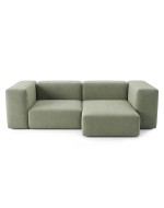 Sofa Noma Duo Velour Dark Green