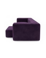 Sofa Noma Duo Velour Dark Purple