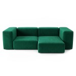Sofa Noma Duo 220x130 Velour Emerald