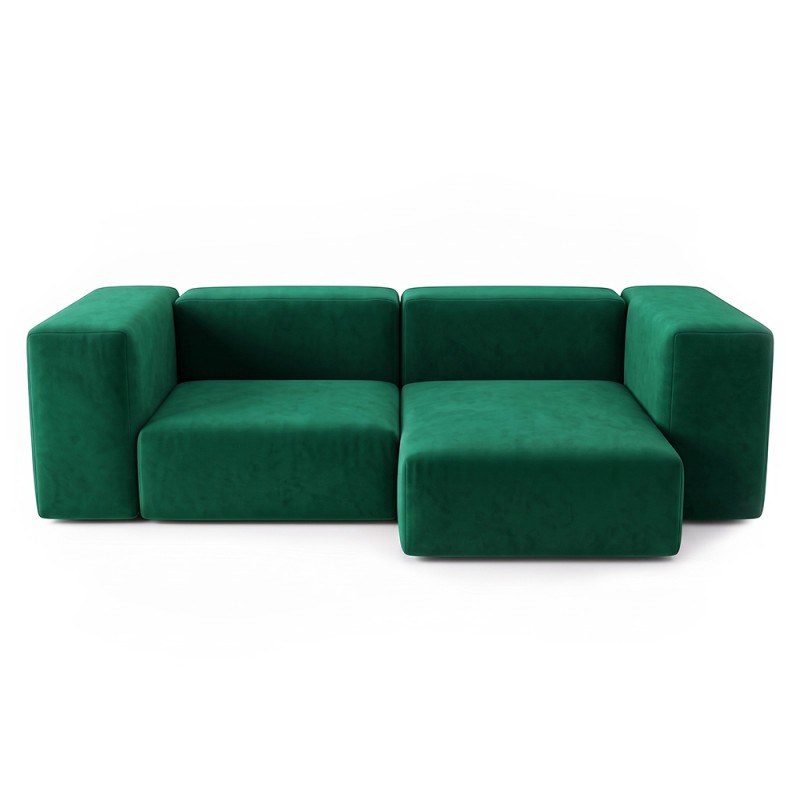Sofa Noma Duo Velour Emerald