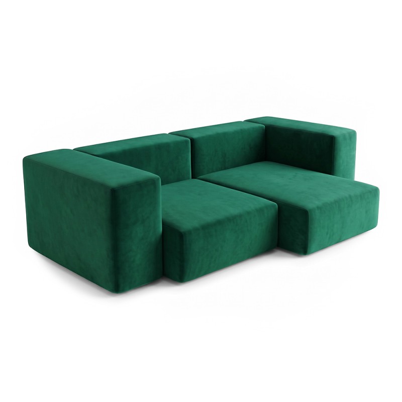 Sofa Noma Duo Velour Emerald