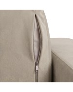 Sofa Noma Duo Velour Feather Gray