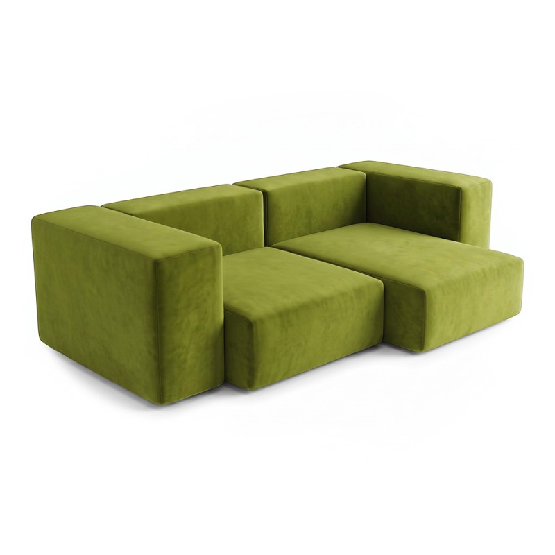Sofa Noma Duo Velour Forest Green