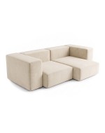 Sofa Noma Duo Velour French Vanilly