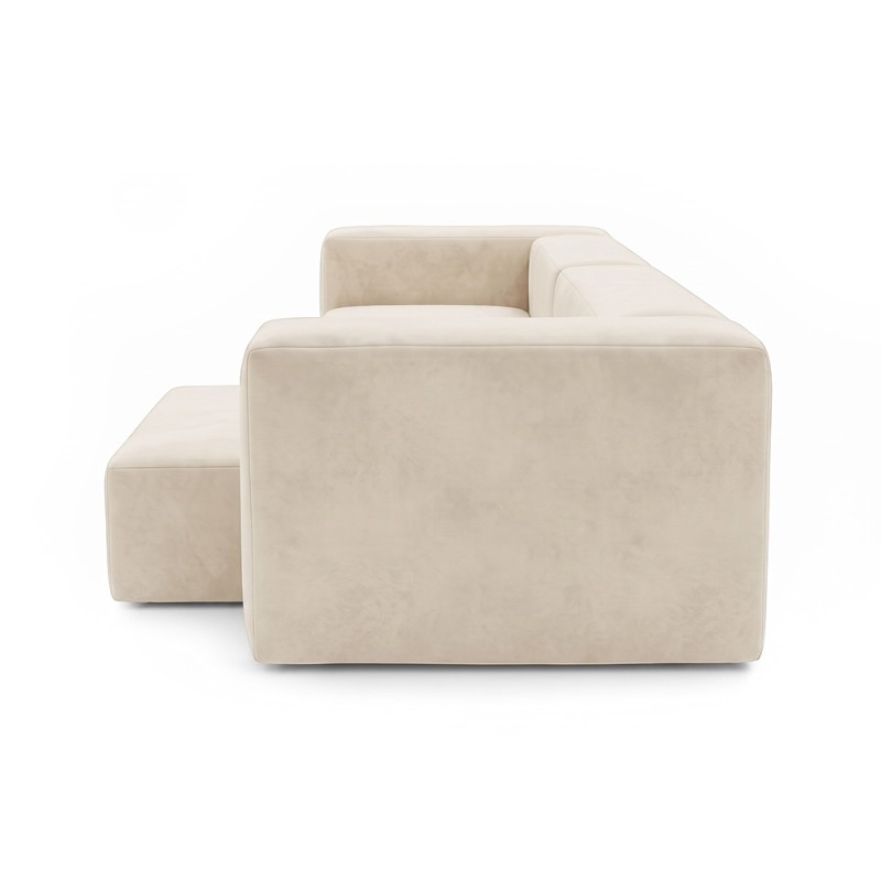 Sofa Noma Duo Velour French Vanilly