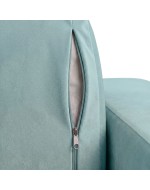 Sofa Noma Duo Velour Lucite Green