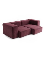 Sofa Noma Duo Velour Marsala